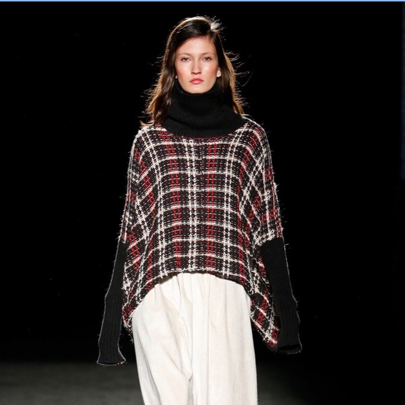 Aldomartins Plaid Woven Sweater - Picture 4 of 6